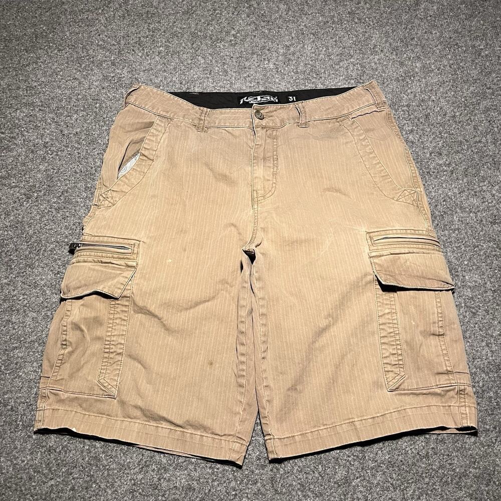 VTG Rusty Shorts Mens 31 Cargo Surf Skate Grunge Cotton Outdoor Distressed Y2K